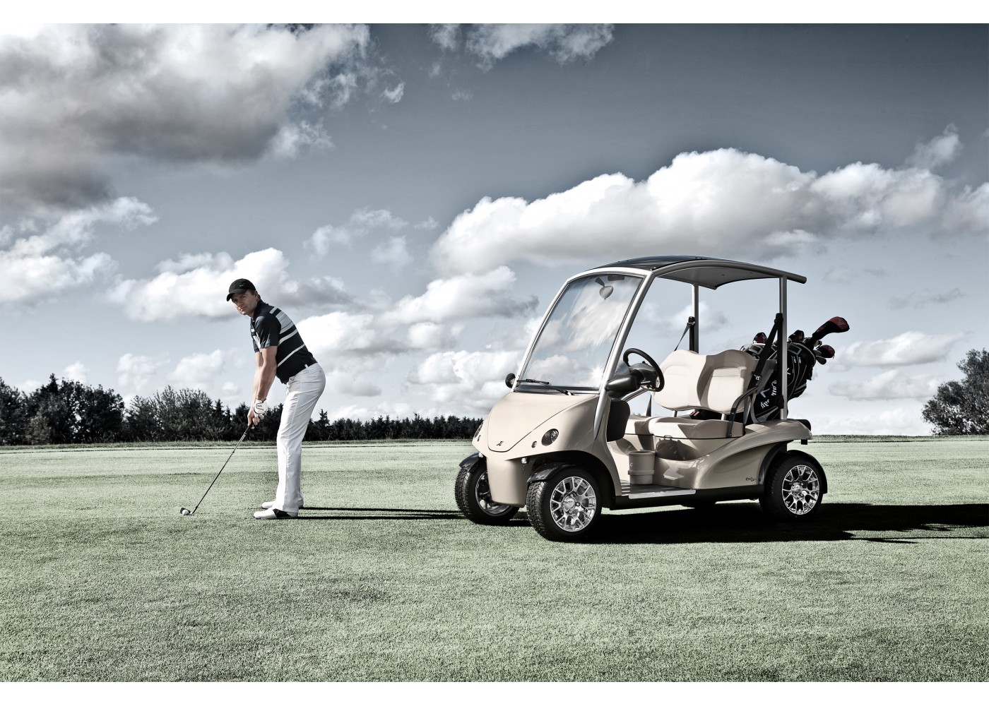 Garia Golf Car [ 2х местный гольф-кар ] Carousel 9