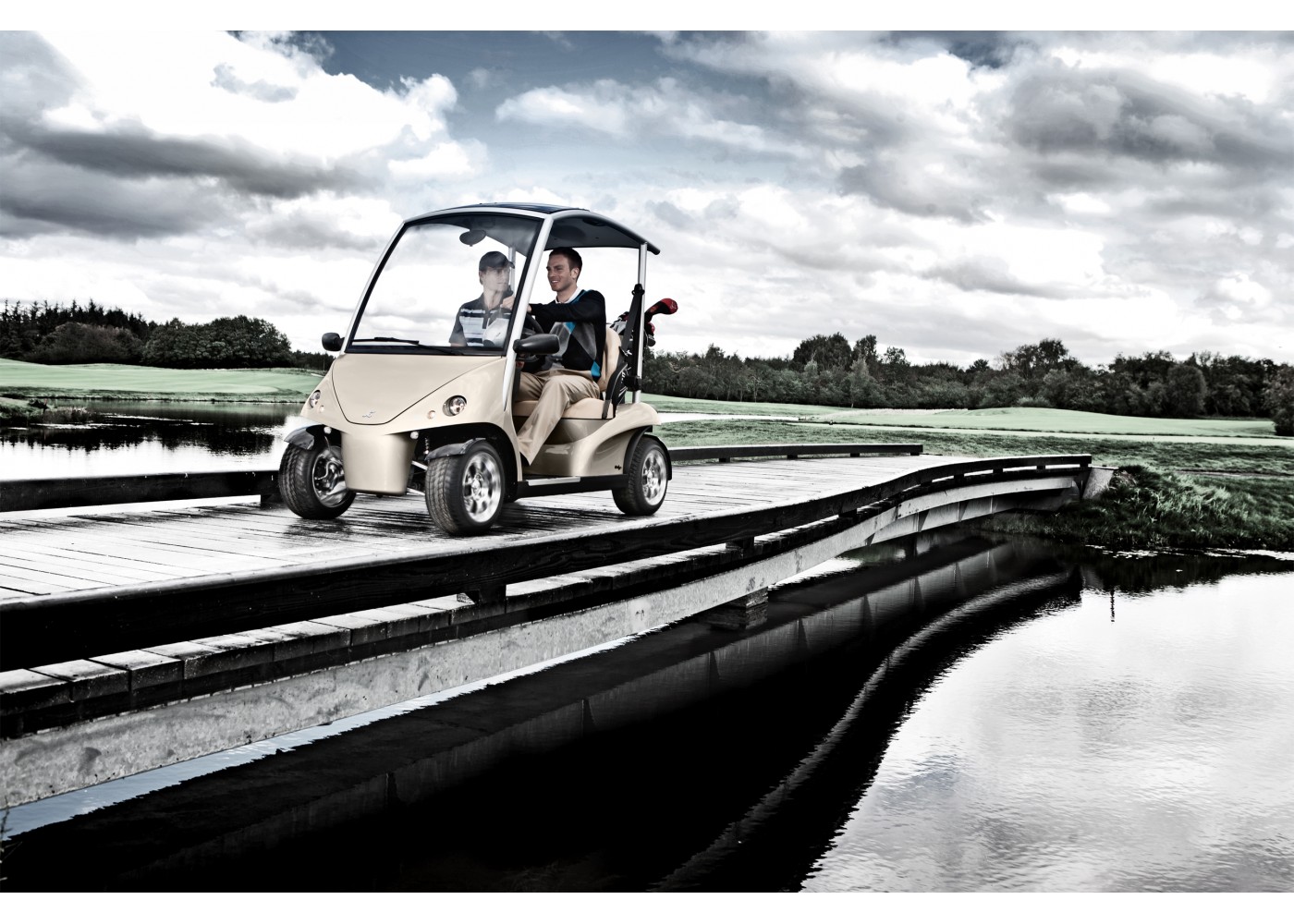 Garia Golf Car [ 2х местный гольф-кар ] Carousel 14