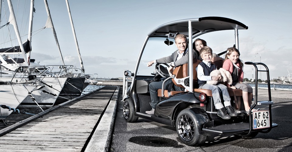 Garia Golf Car [ 4х местный гольф-кар ] Slider  4